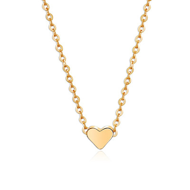 Simple Fashion Gold Color Necklace Women