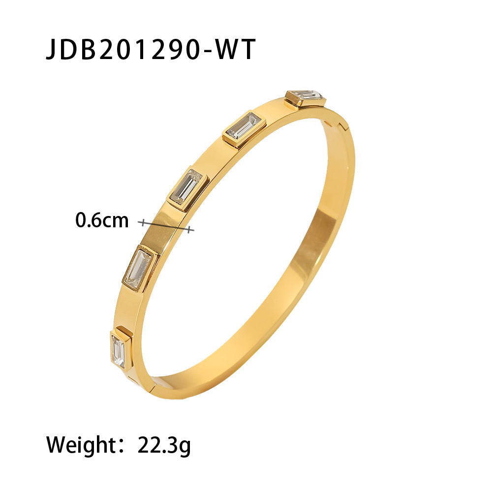 Gold-plated Stainless Steel Bracelets