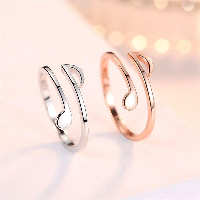 Luxury Adjustable Music Rings