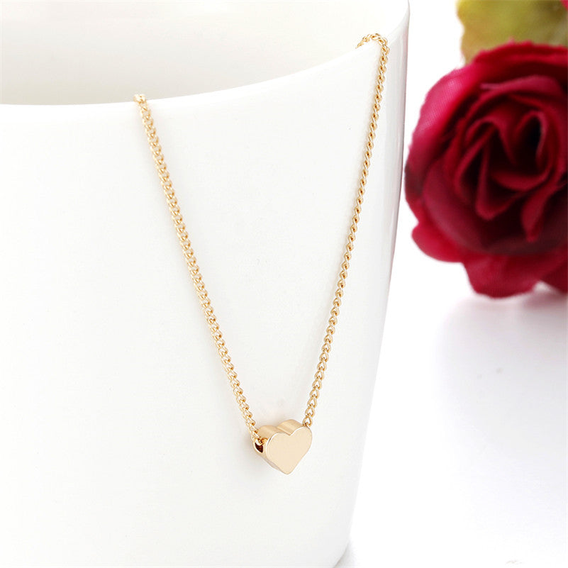 Simple Fashion Gold Color Necklace Women