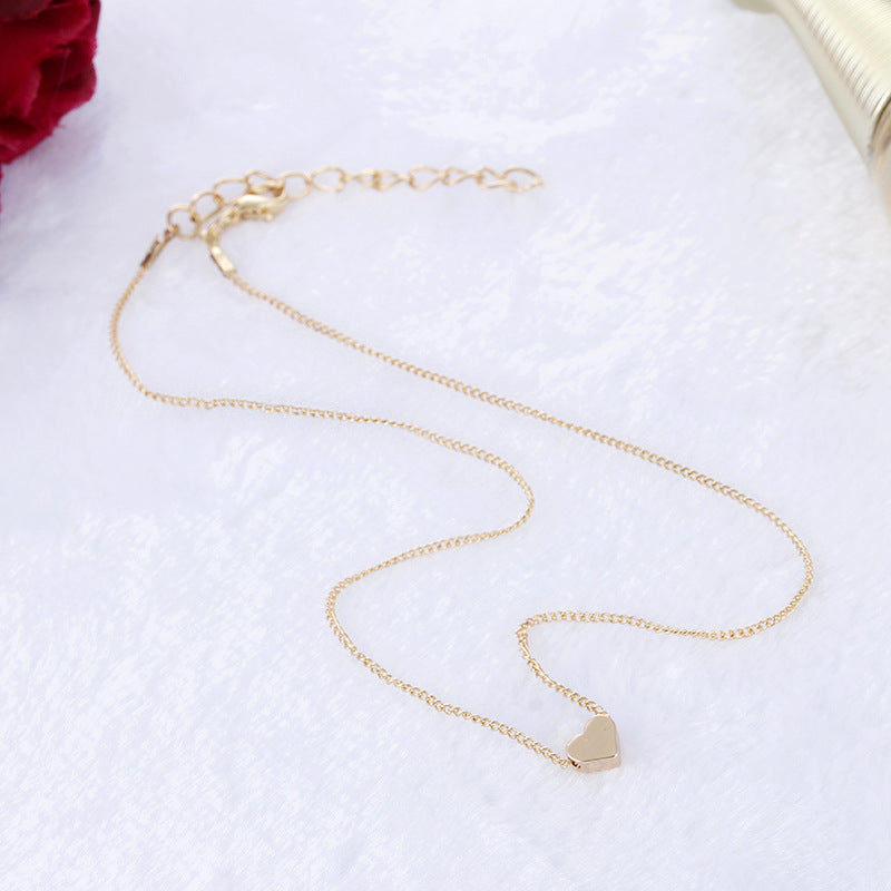 Simple Fashion Gold Color Necklace Women