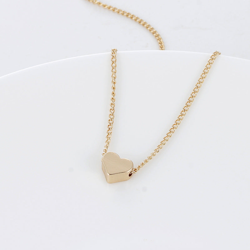 Simple Fashion Gold Color Necklace Women